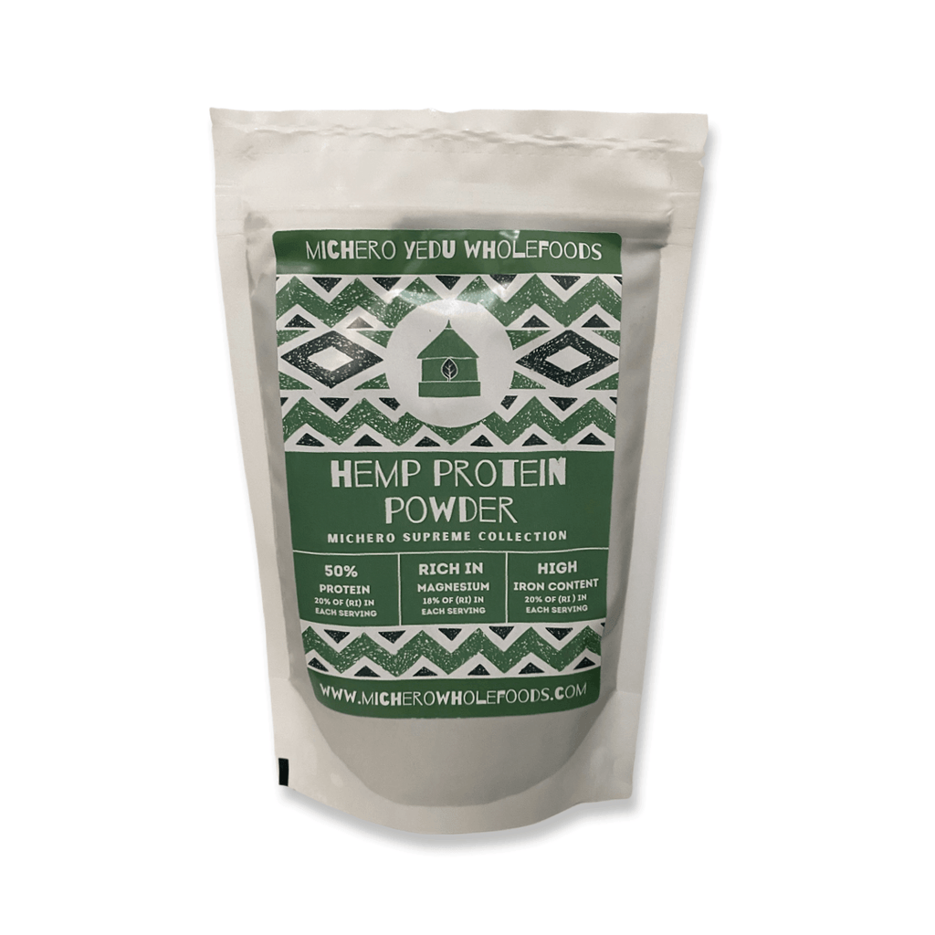 Hemp Protein Powder - Michero Yedu Wholefoods